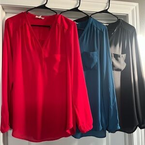 Pleione Long Sleeve Blouse Bundle